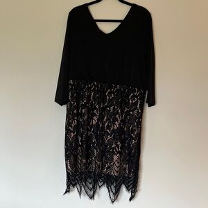Maurices Black V-Neck Dress